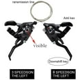 thumbnail image 4 of ZLight Speed Bike Shifter Aluminum High-hardness Wear-resistant Brakes Set Handlebar Universal Cycling Derailleur Riding, 4 of 6