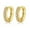 White, variant on JO WISDOM Hoop Earrings for Women Cubic Zircon Copper Gold Plated Trendy Cute Hoop Earrings Cartilage Earring for Women Jewelry Gift Hoop Earrings Minimalist Gift for Her