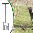 thumbnail image 5 of oshhni Lawn Aerator Practical Soil Loosening Garden Tool for Backyard Sidewalk Farm, 5 of 8