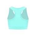 thumbnail image 2 of CHICTRY Kids Girls Sports Vest Sleeveless Shiny Rhinestone Racerback Crop Top Gymnastics Dance Tops Lake Blue 10, 2 of 7