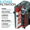 thumbnail image 4 of Fluval C2 Power Filter - 5 Stage Filtration, 4 of 12