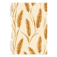 thumbnail image 7 of FORMRS 1-Subject Spiral Notebook 8" x 5" College Ruled 60 Refillable Sheet A5 Hard Cover, 2 Pack, Wheat Ears Pattern, 7 of 7