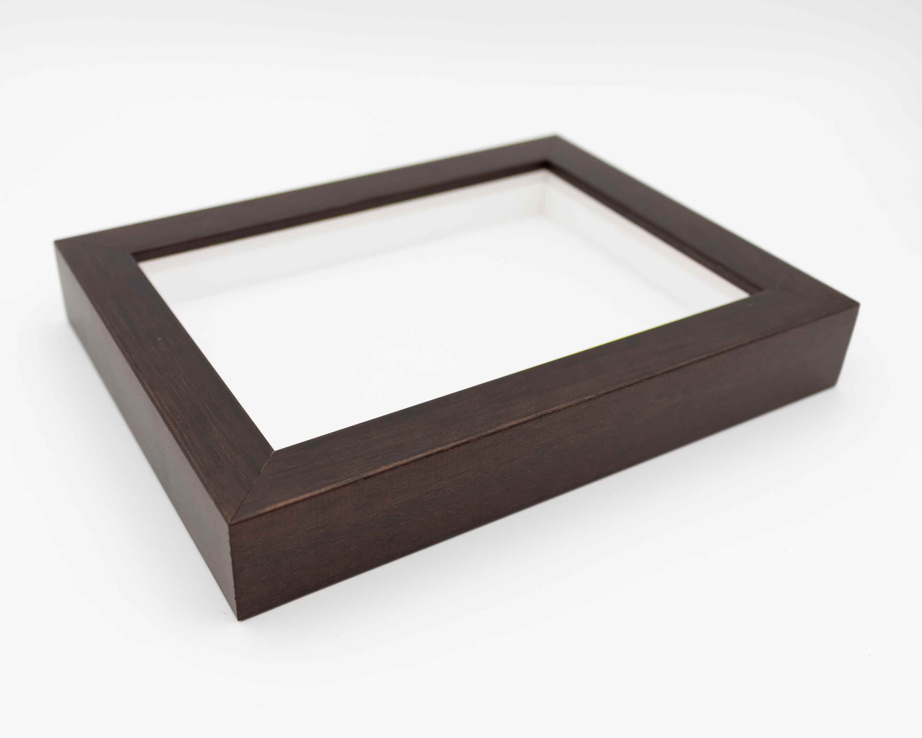SHADOW BOX Large 11x17 Display Case Frame 3/4 Inch Inside Depth Peel & Stick 