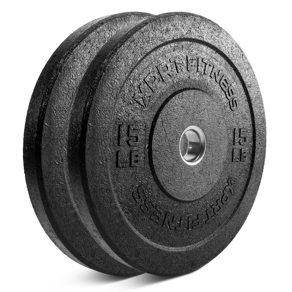 XPRT Fitness Olympic Crumb Rubber Bumper Weight Lifting Plate for Cross