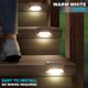 thumbnail image 4 of Luces solares para cubierta, 1-6 paquetes de luces de paso para exteriores, lámpara Solar Led impermeable para escaleras, barandilla, valla, patio y camino, 4 of 5