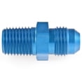 thumbnail image 3 of JEGS AN to NPT Straight Adapter Fitting [-6 AN Male to 1/4 in. NPT Male, Blue], 3 of 6