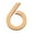 G, variant on Danhjin Gold Digital Signage 7CM Acrylic Number Plates for Elegant and Stylish Decor Digital Signage