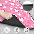 thumbnail image 3 of ZICANCN Waterproof Car Floor Mats Full Set, Lovely Pink Hearts Automotive Carpet Mats for Vehicle Trucks Suv Jeep, 4 Pieces, 3 of 6