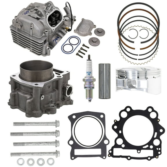 Niche Cylinder Head JE Piston Gasket Stud Kit Yamaha Grizzly 660 10.75:1 MK1012458