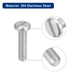 thumbnail image 4 of Tornillos de máquina Unique Bargains 304 inoxidable Acero M2.5x10mm 100uds Ranurada Transmisión unión, 4 of 5
