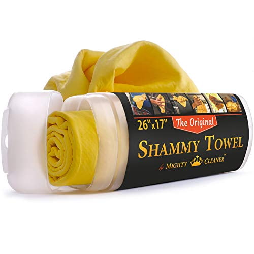 Premium ?ar Shammy Towel 26" x 17" Super Absorbent Chamois Cloth