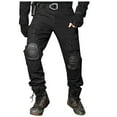 thumbnail image 2 of Azrian Fashion Trousers for Mens Clearance Men Casual Slim Fit Zipper Wear-resistant Training Suit Camouflage Trousers, 2 of 5