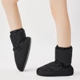 thumbnail image 6 of Black Girls Dance Footwear With Artificial Leather Construction And Warm Insulation, Ideal For Practice And Play, 6 of 9