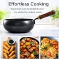 thumbnail image 3 of Japanese Cooking Cast Iron Pot, Hand-Forged Non-Stick Iron Pan with Lid, Durable Rust-Free Wok, 3 of 7