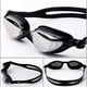 thumbnail image 3 of 1 Gafas de natación para miopía, gafas de natación con dioptrías para hombres y mujeres, gafas de natación de silicona impermeables antivaho, de 1,5 a 8,0, 3 of 4