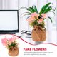 thumbnail image 3 of unbranded Flor Artificial Phalaenopsis Rosa Para Duradera Y, 3 of 6