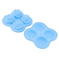 thumbnail image 1 of Bac à Glaçons en Forme de Fleur, Bac à Glaçons Lavable au Lave-Vaisselle Largement Applicable Multifonction pour Fête à la Piscine Noir, Bleu Ciel, 1 of 8