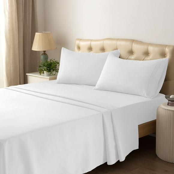 Hotel Collections Microfiber Double Brushed 4 piece bed sheet set