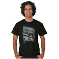 thumbnail image 3 of Cool Retro Unleashed Power Racecar Men's Graphic T Shirt Tees Brisco Brands S, 3 of 5