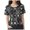 Grey_1, variant on Godom Halloween Shirts for Women Funny Graphic Tee Shirts Pumpkin Short Sleeve Top