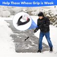 thumbnail image 4 of D Shaped Shovel Handle, Comfortable Rugged Ergonomic Multifunctional Grip Shovel Handle  for Digging Raking Tools White, 4 of 7
