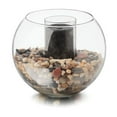 thumbnail image 2 of Libbey Glass 3.9" x 4.9" Footed Bubble Ball, 2 of 6