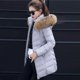 thumbnail image 3 of Winter Womens Midi Faux Collar Down Jacket -6XL Gray - 6XL BLESIY Chaqueta de plumón para mujer, 3 of 7