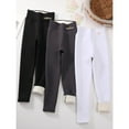 thumbnail image 4 of Coerni Youth Boys Girls Snowpants Winter Down Pant Sherpa Fleece Lined Tights Kids Thicken Windproof Trousers Cotton Sweatpants, 4 of 7