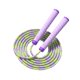 thumbnail image 3 of Jump Rope Maneja sin deslizamiento Maneja en calorías Entrenamiento práctico para deportes internos interiores Púrpura, 3 of 8