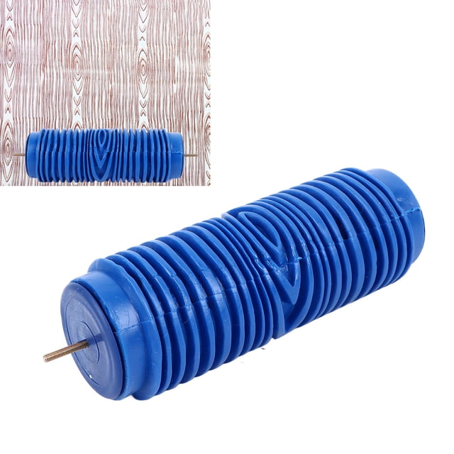 Pattern Paint Roller, Beautiful Patterns Reusable Art Texture Roller, Rubber Roller with Stencil for Wall, Furniture, Fabric, Rubber Material, Easy to Use