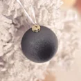 thumbnail image 4 of Adornos para árboles de Navidad, bolas de terciopelo de 2,36 pulgadas, adornos navideños, bolas para fiestas familiares, bodas y Navidad, 4 of 5