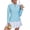BLUE, variant on Women's UPF50+ Shirts 1/4 Zip Long Sleeve Pullover Quick Dry Lightweight Golf Hiking Tops Rash Guard (Dark Khaki XS)
