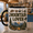 Black, variant on Mountain Lover Mug 3D Effect Coffee Cup with Mountain Peaks & Pine Trees Gift