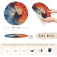 thumbnail image 2 of GZHJMY Pot Holders Trivets Set 3 Pcs Cotton Thread Weave Hot Pads for Hot Dishes/Pot/Bowl/Teapot/Hot Pot Holders,15In,Space Galaxy Girl, 2 of 6