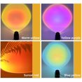 thumbnail image 3 of FYBTO Mini Sunset Lamp, Sunset Projection Lamp, 180 Degree Rotation FYBTO tic Led Night Light Projector for Photography/Selfie/Home/Living Room/Bedroom Decor/Home Indoor Party (Blue Yellow), 3 of 5