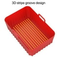 thumbnail image 3 of YAOMOBB Fryer Silicone Bakeware Multifunctional Rectangular Baking Silicone Plate Non food Grade Fryer Liner for Kitchen Gadgets, 3 of 7