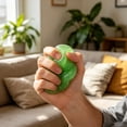 thumbnail image 5 of TOYOUME Textured Slush Ball Squishy, Slow Rise Stress Relief, Green, 5 of 6