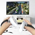thumbnail image 3 of Controller Grip for Oculus Quest 2 Accessories Grips Cover for VR Touch Controllers Covers Protector with Non-Slip Thumb Grips 1Pair Black, 3 of 8