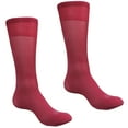 thumbnail image 3 of Mens Thin Dress Socks Silk Sheer Business Socks Soft Nylon Work Trouser Socks Over the Calf Socks Knee High Dress Socks, 3 of 13