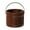 without lid, variant on Mornei Wood Foot Bath Camping Bucket Multipurpose SPA Washing Baths Foot Washing Barrel without lid
