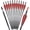 16 inch, variant on Carbon Crossbow Bolts 16 18 20 Inch Hunting Archery Arrows with 4" Vanes Replaced Arrowhead Tip (Pack of 12)