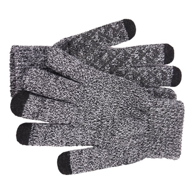 Guantes de invierno Qarigey para adultos Accesorio de ropa color Negro