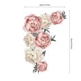 thumbnail image 3 of Rdeghly Peony Flower Pattern Wall Stickers Art Applique Bedroom Decoration Background Sticker,Peony Flowers Pattern Wall Sticker ,Wall Sticker, 3 of 8