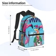 thumbnail image 2 of Fotbe Beach Flamingo Trio Mochila Ligera Casual para Laptop para Hombres y Mujeres, Mochila Impermeable de Uso Diario, Mochila para Universidad, 2 of 6