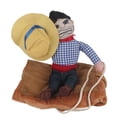 thumbnail image 2 of Pet Cowboy Costume, Funny Knight Riding Clothes, Cosplay Apparel for Dogs, Warmth and Comfort with Soft Texture, 2 of 7