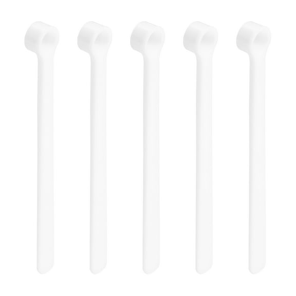 Uxcell 20Pack 250 Milligram Teaspoon Micro Scoops Mini Measuring Spoons, White