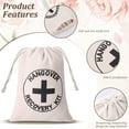 thumbnail image 4 of Threns 24 Pcs Hangover Kit Bag with Drawstring Soft Cloth Party Favor Bag Multifunctional Bachelor Party Supply for Candy Jewelry Mini Cosmetic, 4 of 10