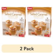 (2 pack) Royal Delights Dessert Mix, Salted Caramel with Graham Cracker Crumbs, 6 serve