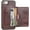 Brown, variant on REQO iPhone 7 Wallet Case iPhone 8 iPhone SE 2020 Wallet Case with Credit Card Holder, Premium Leather Kickstand Durable Shockproof Protective Cover for iPhone 7/8/SE 4.7 Inch(Brown)