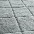 thumbnail image 6 of Better Homes & Gardens Diamond Faux Fur Bedroom Rug, Gray, 5'x7', 6 of 6